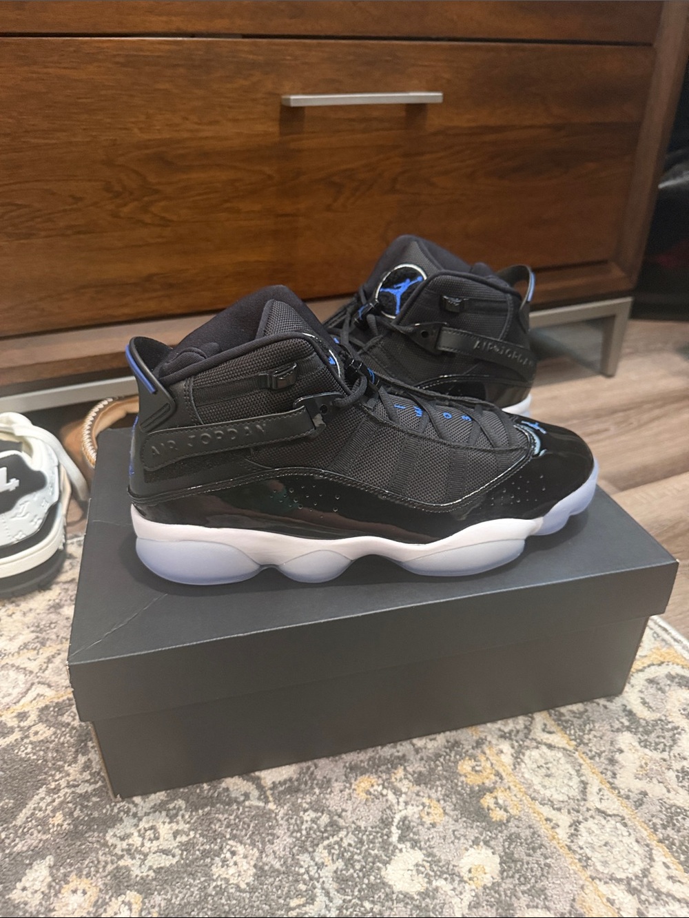 Nike Air Jordan 6 Rings Space Jam 322992-016 Men's Size New